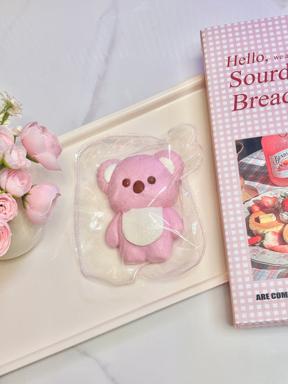 Pink Koala Taba Squishy Toy Find Your Love Squishy