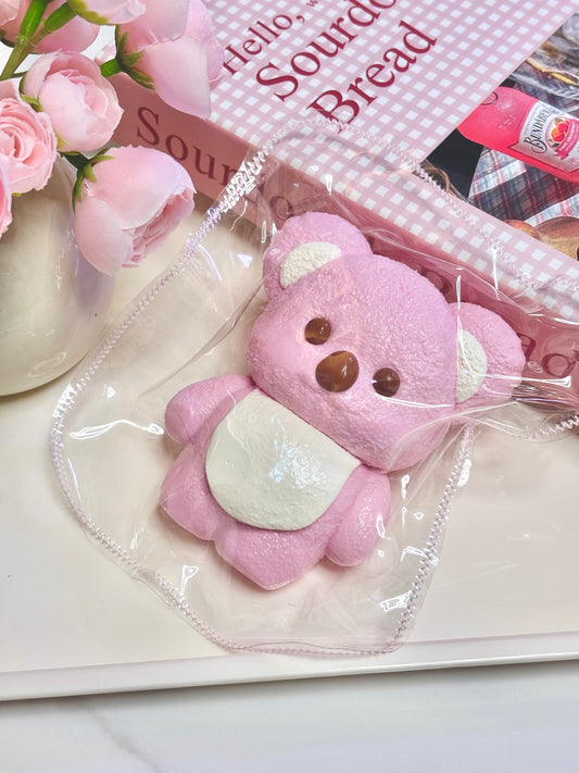 Pink Koala Taba Squishy Toy Find Your Love Squishy