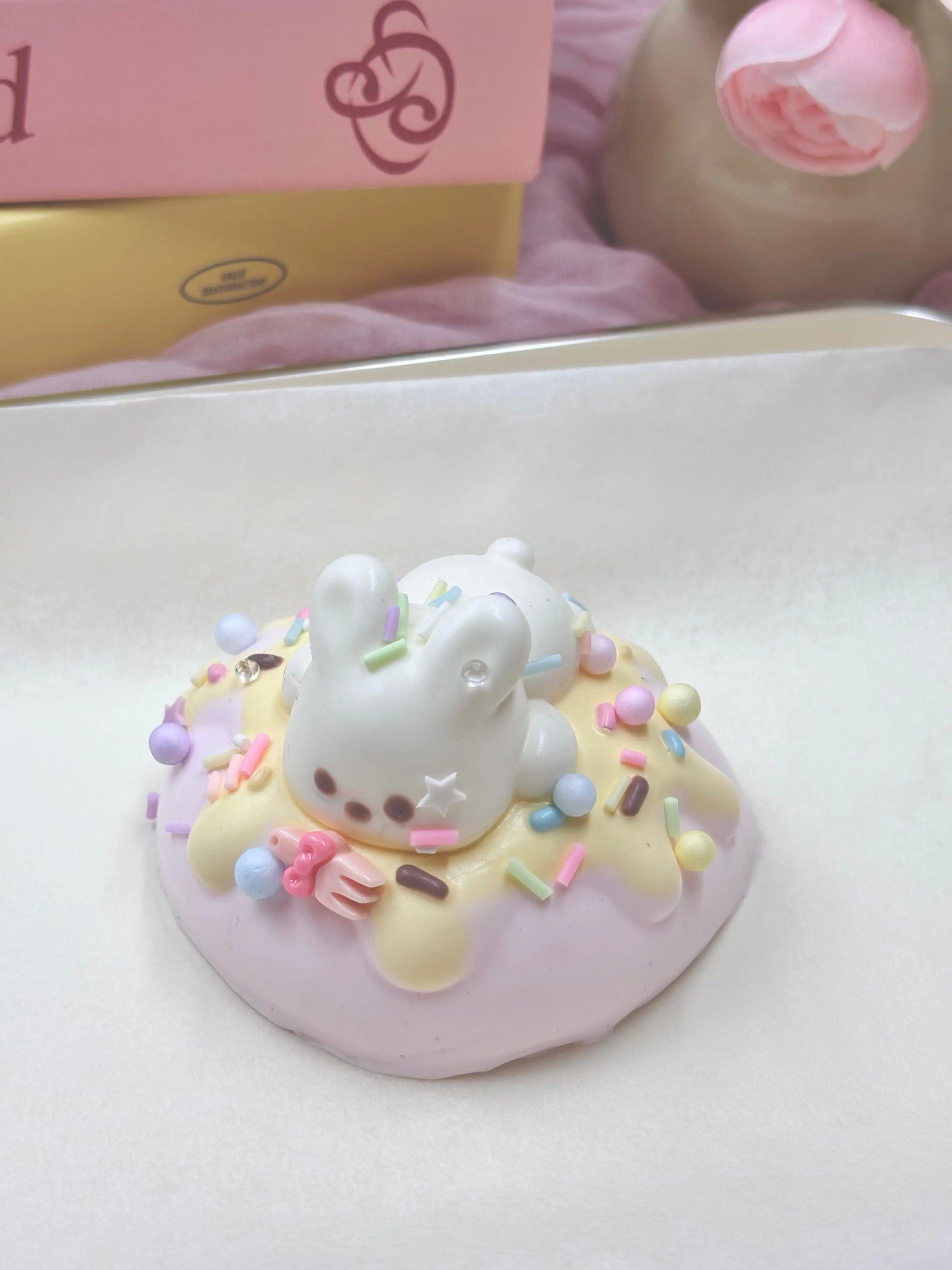 Rabbit Cream Cake Taba Squishy Toy - Find Your Love