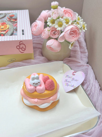 Rabbit Strawberry Cake Taba Squishy Toy - Find Your Love