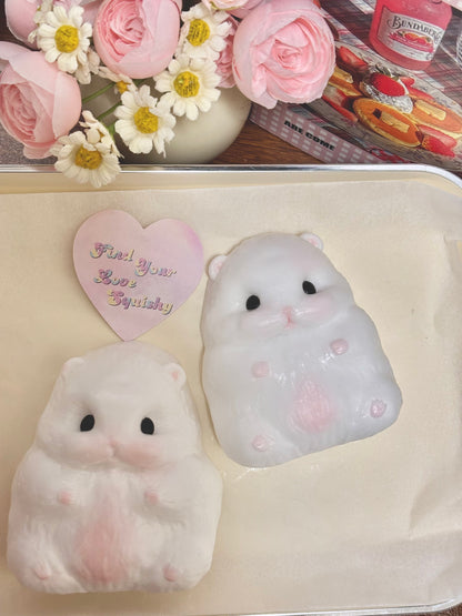 White Bear Taba Squishy Toy