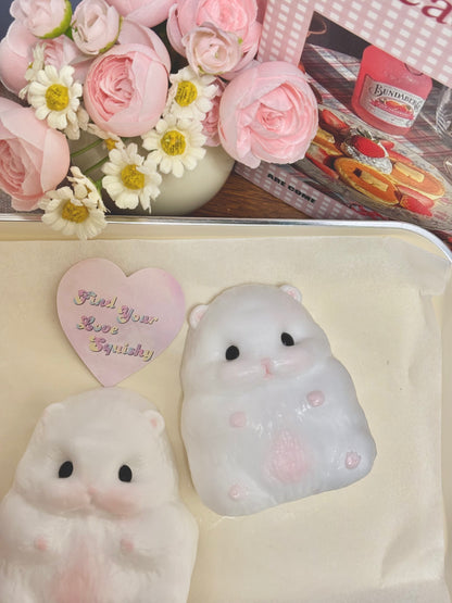 White Bear Taba Squishy Toy