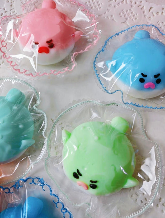 Angry Pufferfish Taba Squishy Toy - Find Your Love Squishy