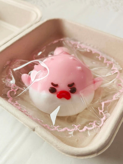 Angry Pufferfish Taba Squishy Toy - Find Your Love Squishy