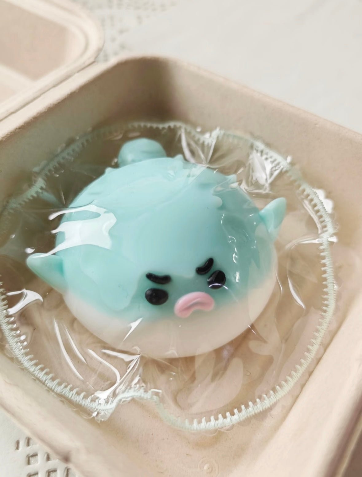 Angry Pufferfish Taba Squishy Toy - Find Your Love Squishy