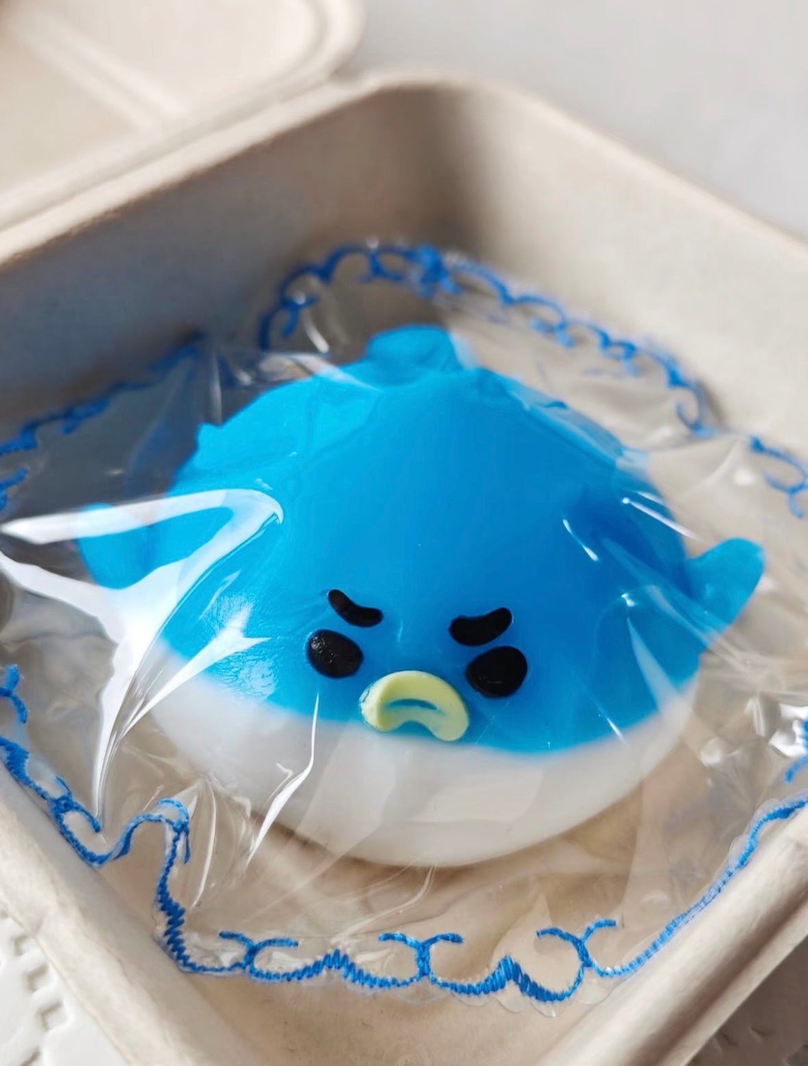Angry Pufferfish Taba Squishy Toy - Find Your Love Squishy