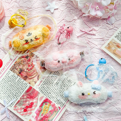 Animals Eye Mask Flocked Taba Squishy Toy - Find Your Love Squishy
