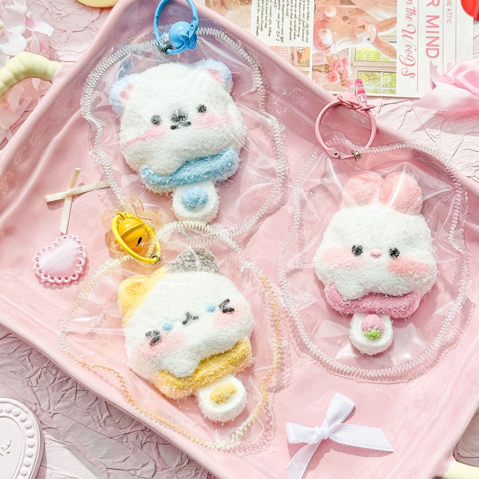 Animals Icelolly Popsicle Flocked Taba Squishy Toy - Find Your Love Squishy