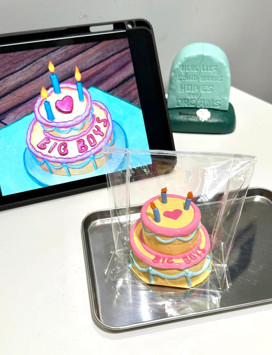 Birthday Cake Taba Squishy Toy - Find Your Love Squishy