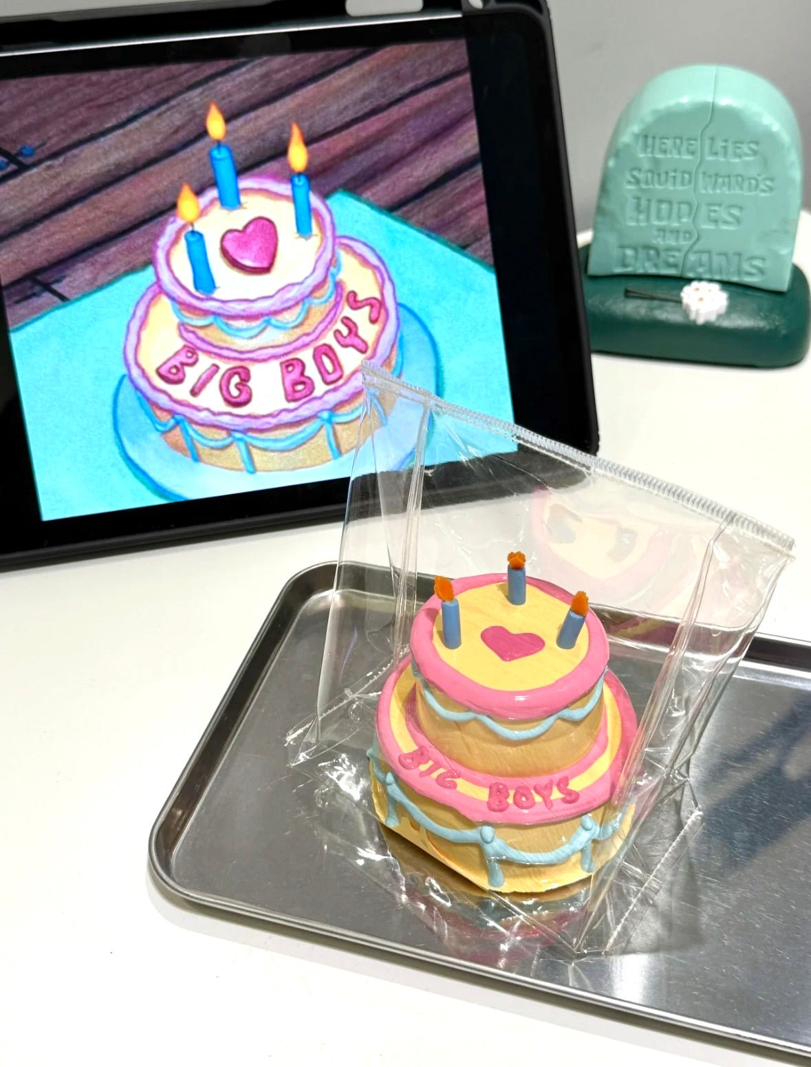 Birthday Cake Taba Squishy Toy - Find Your Love Squishy