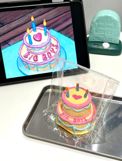 Birthday Cake Taba Squishy Toy - Find Your Love Squishy