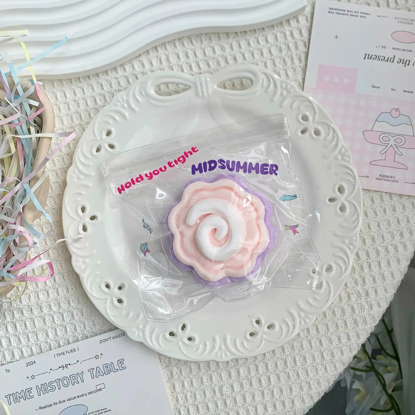 Blueberry Cake Dessert Series Taba Squishy Toy - Find Your Love