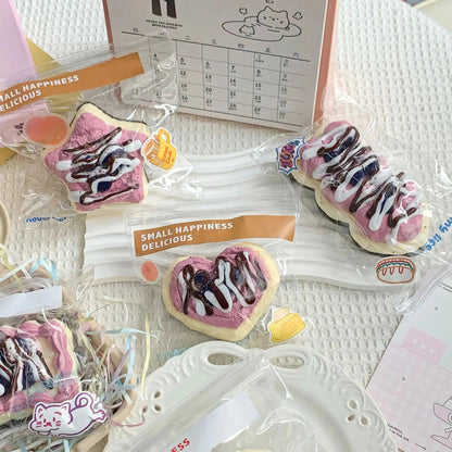 Blueberry Cake Dessert Series Taba Squishy Toy - Find Your Love