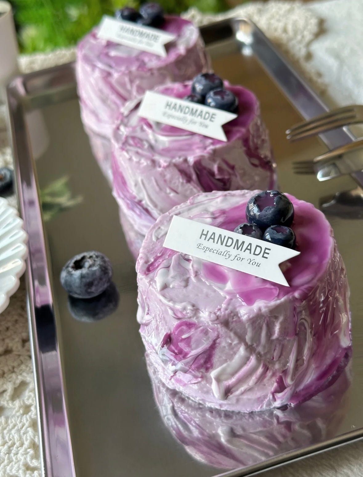 Blueberry Cheesecake Taba Squishy Toy - Find Your Love Squishy