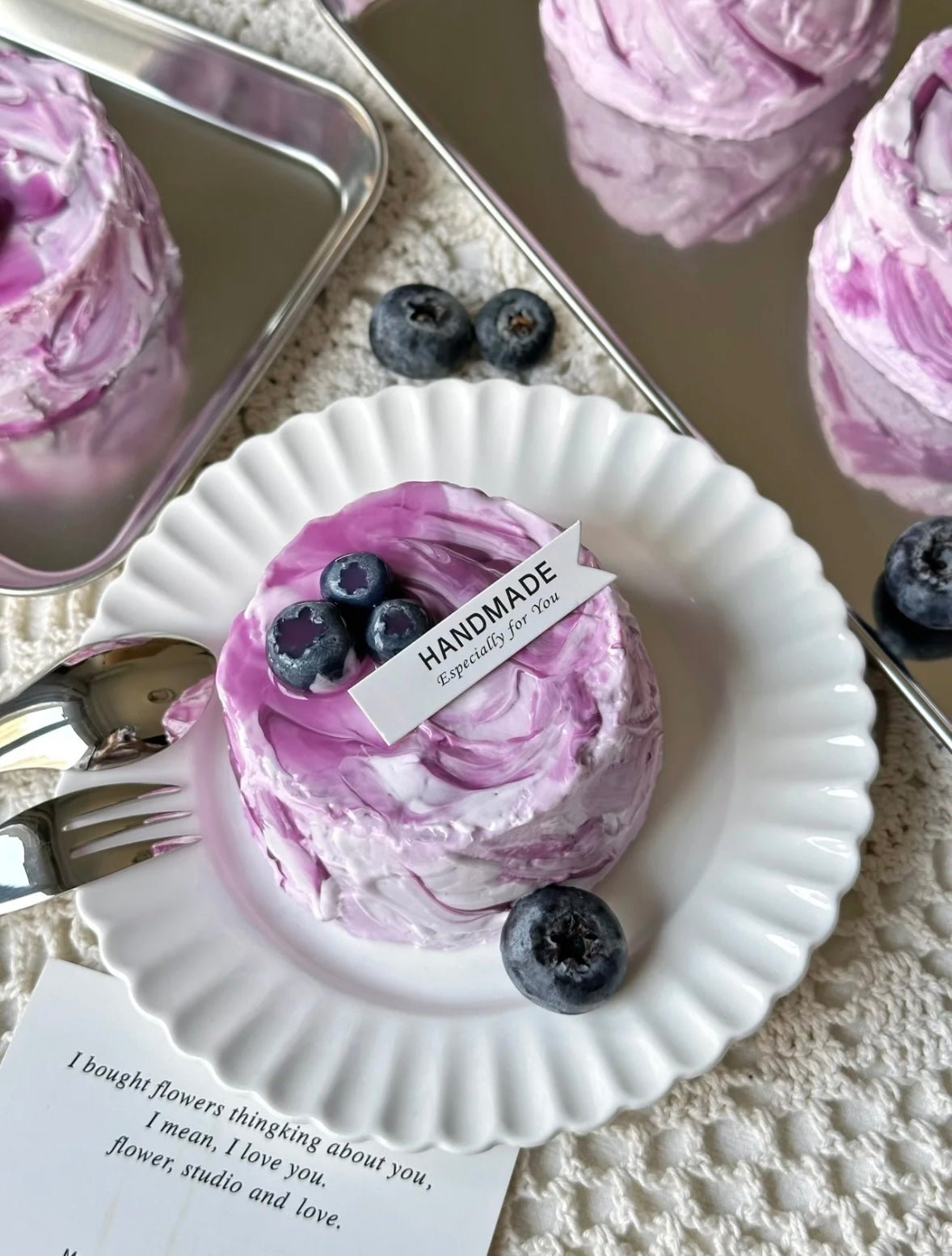 Blueberry Cheesecake Taba Squishy Toy - Find Your Love Squishy