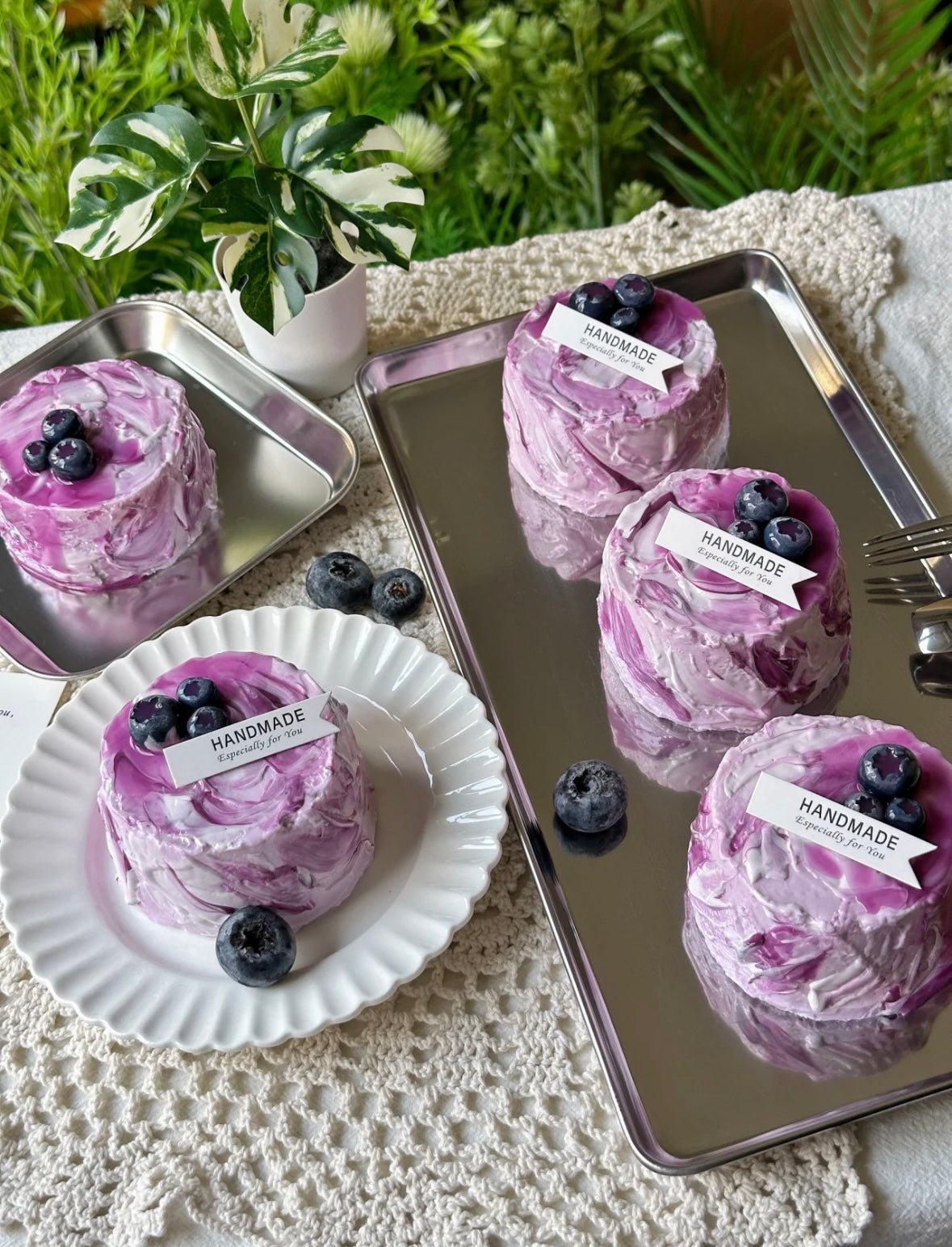 Blueberry Cheesecake Taba Squishy Toy - Find Your Love Squishy