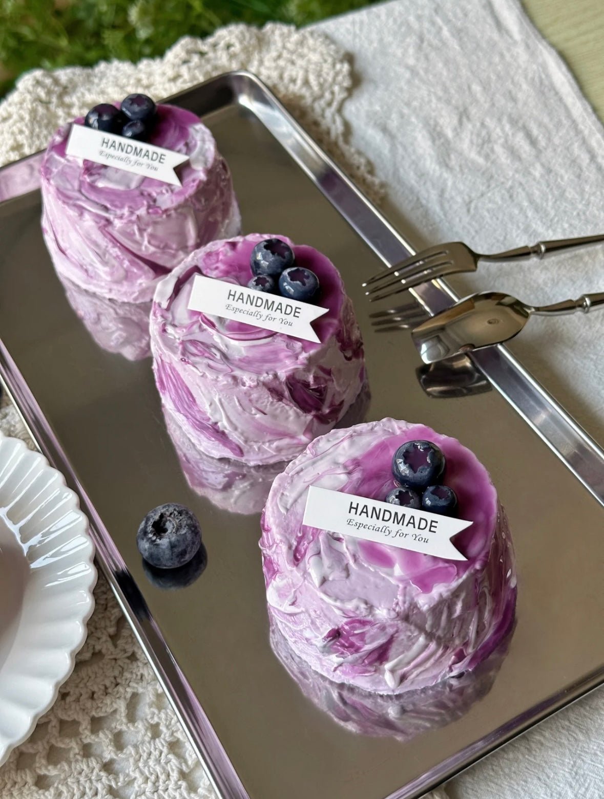 Blueberry Cheesecake Taba Squishy Toy - Find Your Love Squishy