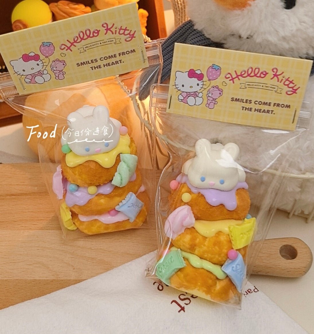 Bunny Puff Taba Squishy Toy - Find Your Love Squishy