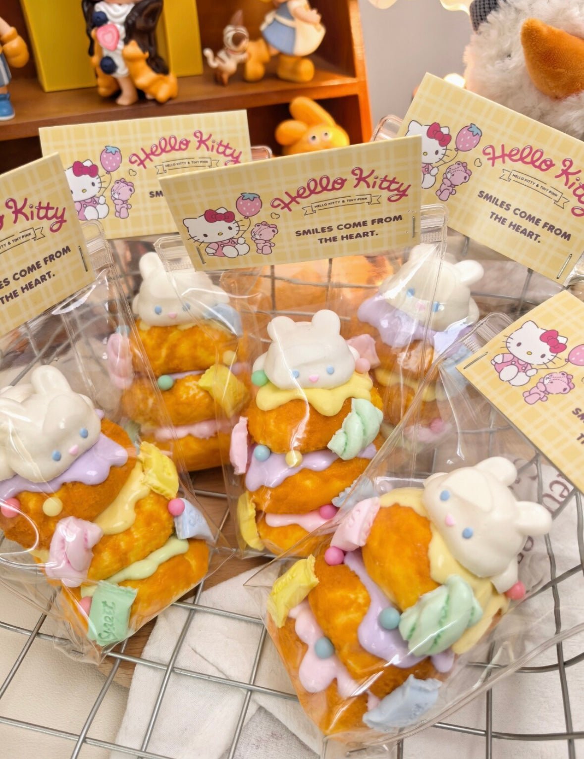 Bunny Puff Taba Squishy Toy - Find Your Love Squishy
