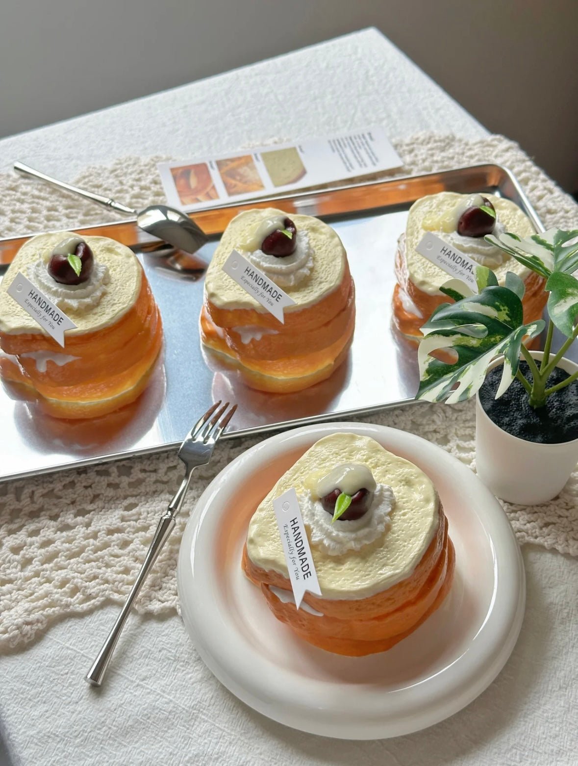 Cherry Cream Cake Taba Suishy Toy - Find Your Love Squishy