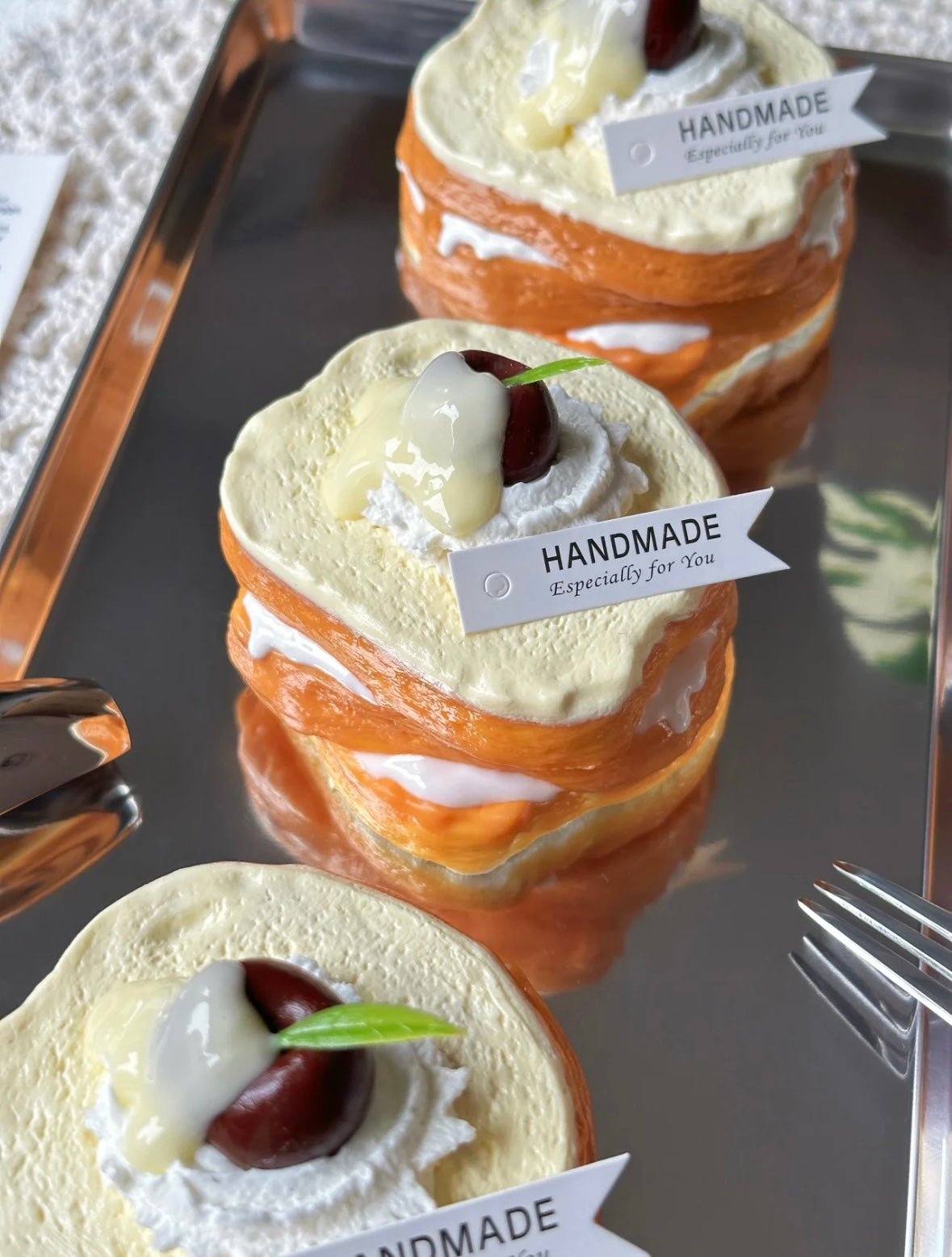 Cherry Cream Cake Taba Suishy Toy - Find Your Love Squishy