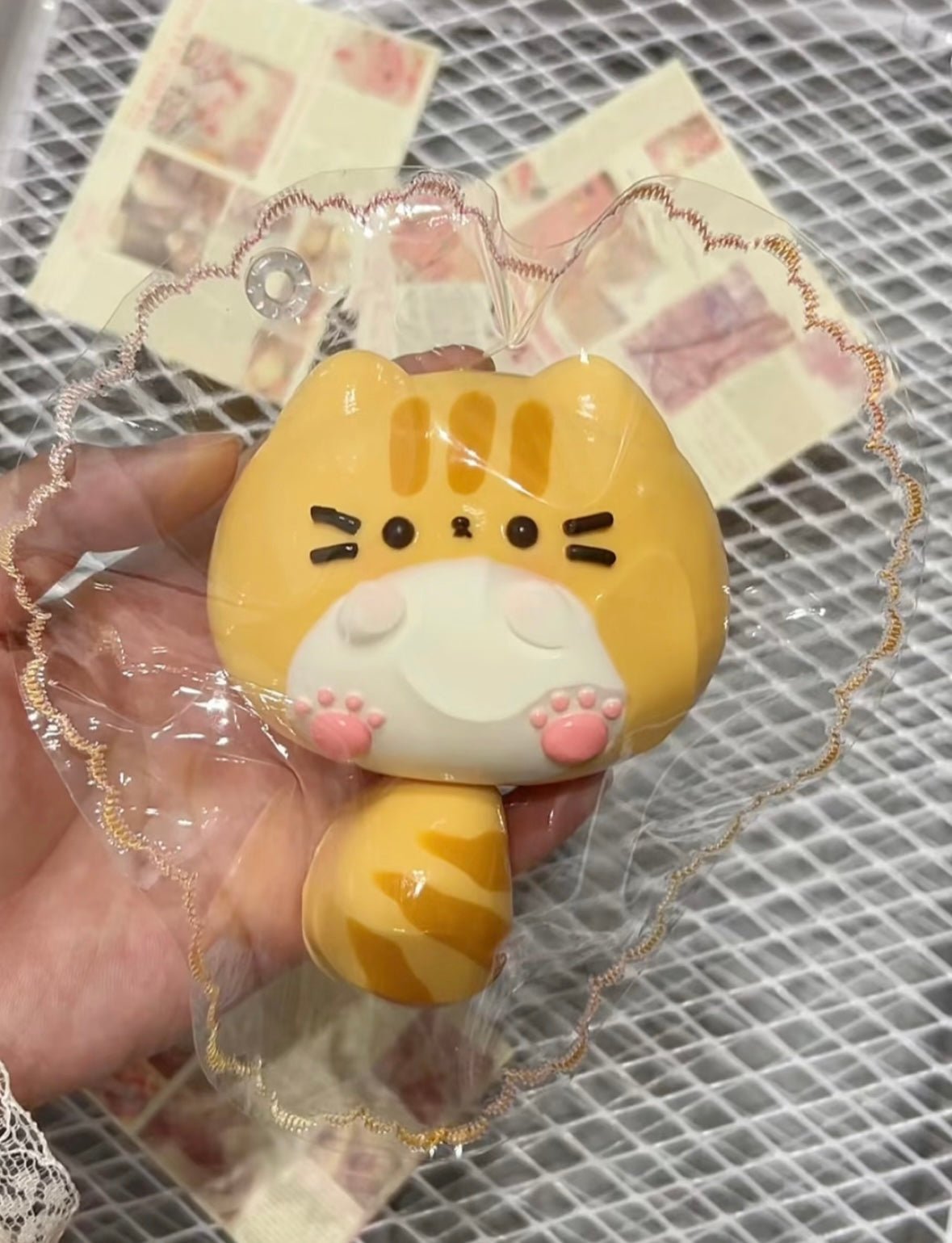 Cute Cartoon Cat Taba Squishy - Find Your Love Squishy