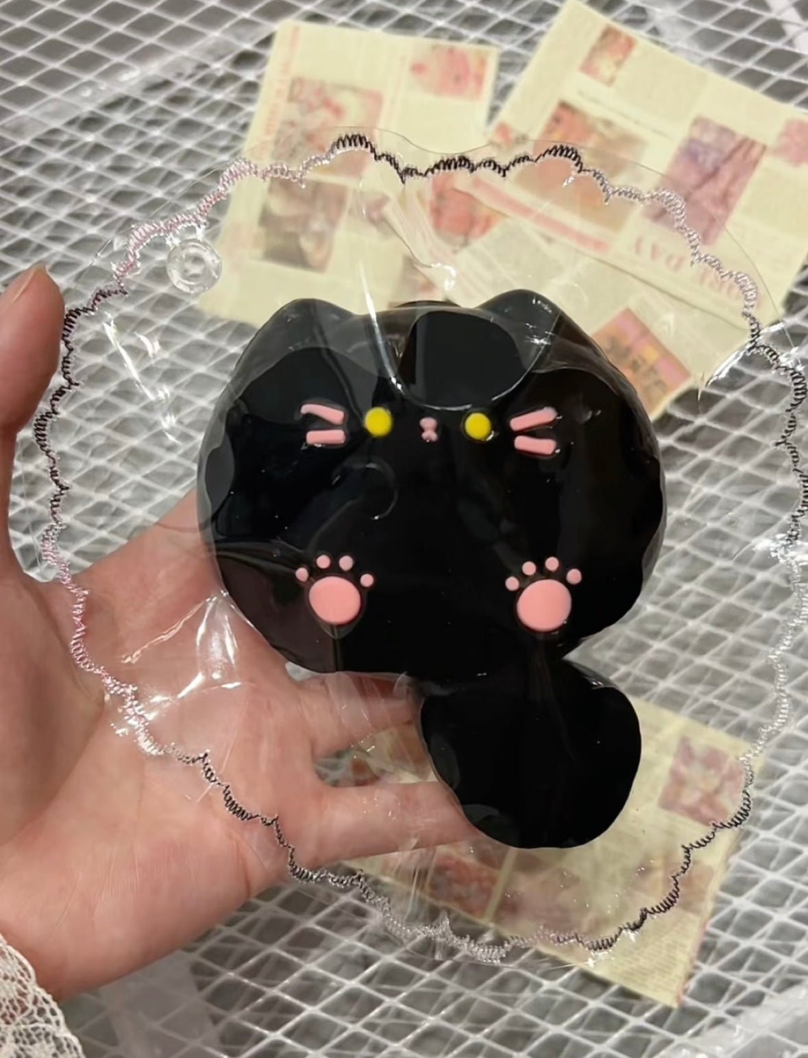 Cute Cartoon Cat Taba Squishy - Find Your Love Squishy