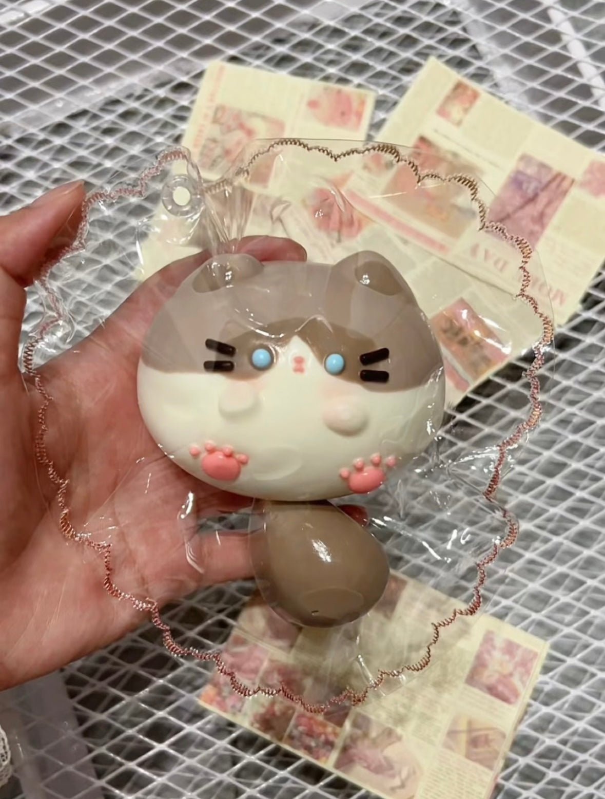 Cute Cartoon Cat Taba Squishy - Find Your Love Squishy