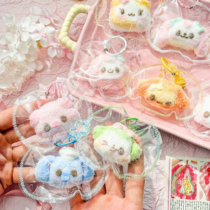 Cutie Little Animals Head Flocked Taba Squishy - Find Your Love Squishy