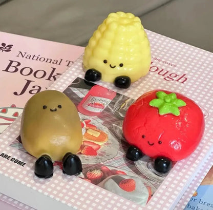 JellyCat Tomato Potato Corn Taba Squishy Toy - Find Your Love
