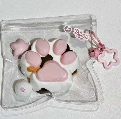 Leopard Print Cat Paw Taba Squishy Toy - Find Your Love Squishy
