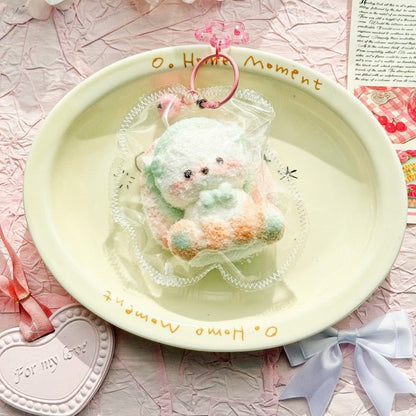 Lovely Animals Cutie Flocked Taba Squishy - Find Your Love Squishy