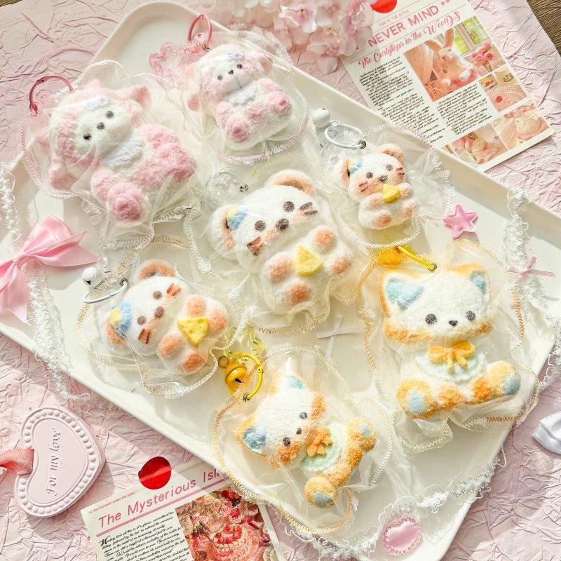 Lovely Animals Cutie Flocked Taba Squishy - Find Your Love Squishy