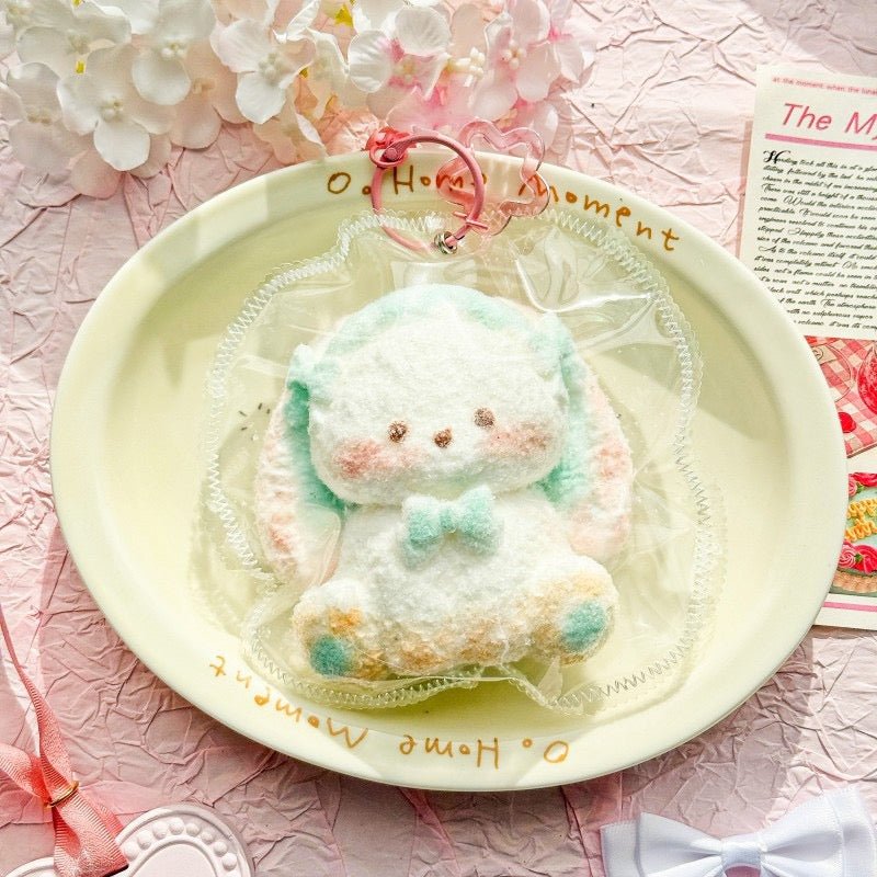 Lovely Animals Cutie Flocked Taba Squishy - Find Your Love Squishy