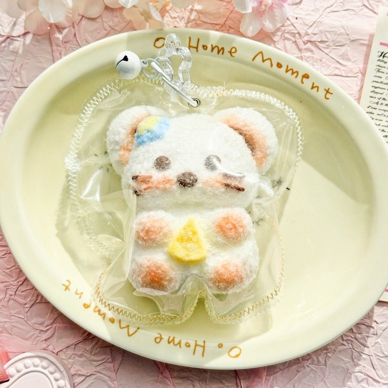 Lovely Animals Cutie Flocked Taba Squishy - Find Your Love Squishy