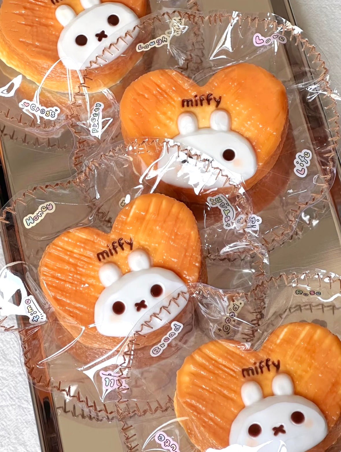 Miffy Biscuit Taba Squishy Toy - Find Your Love Squishy