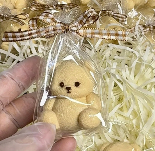 Mini Brown Teddy Bear Taba Squishy Toy - Find Your Love Squishy