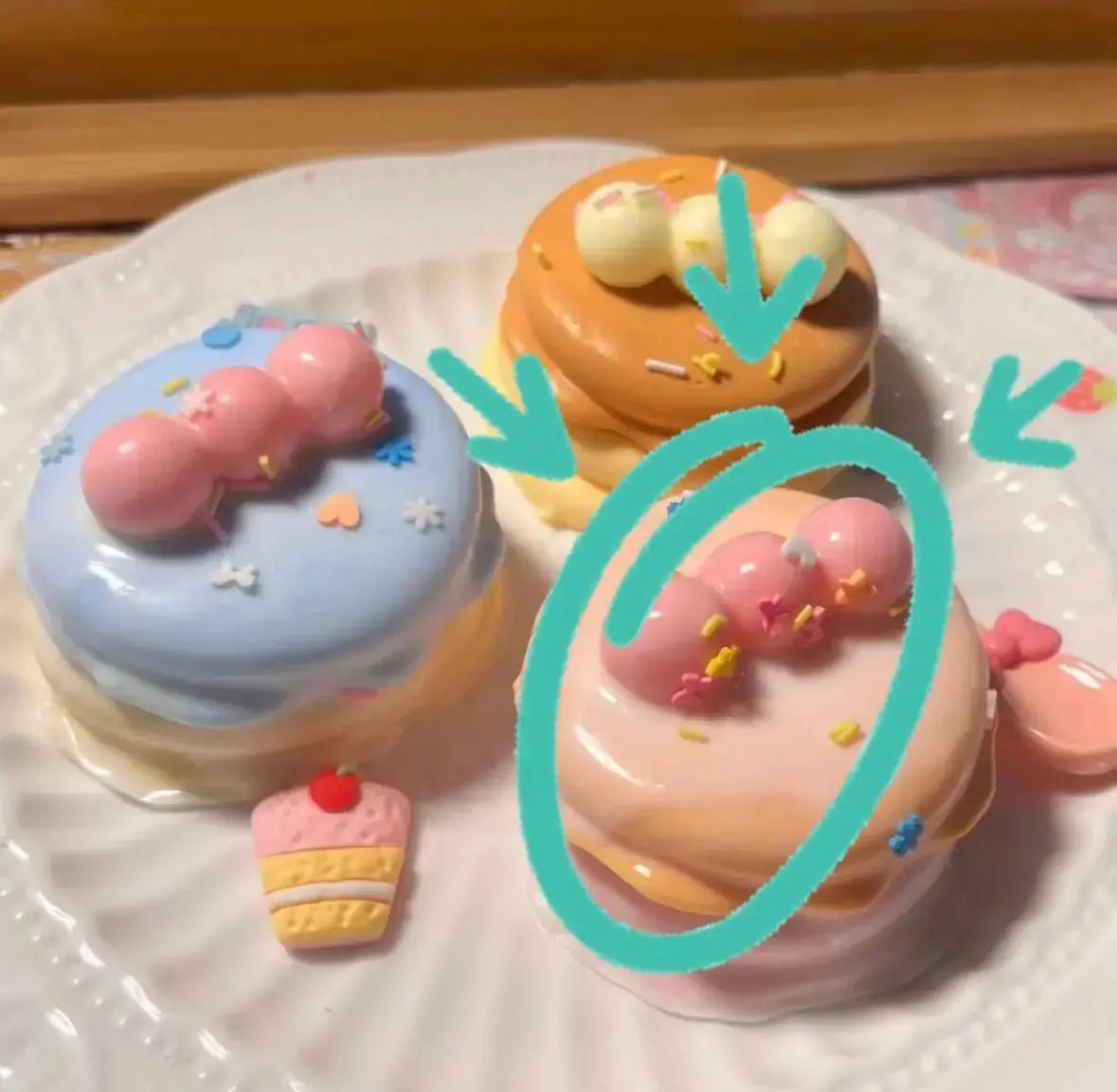 Mini Rainbow PanCake Taba Squishy Toy - Find Your Love