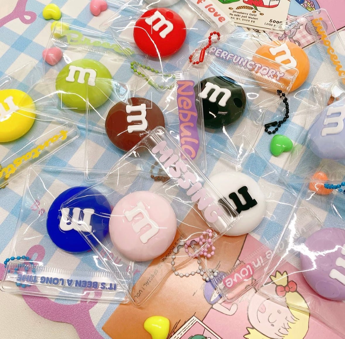 M&M's Chocolate Taba Squishy Toy - Find Your Love