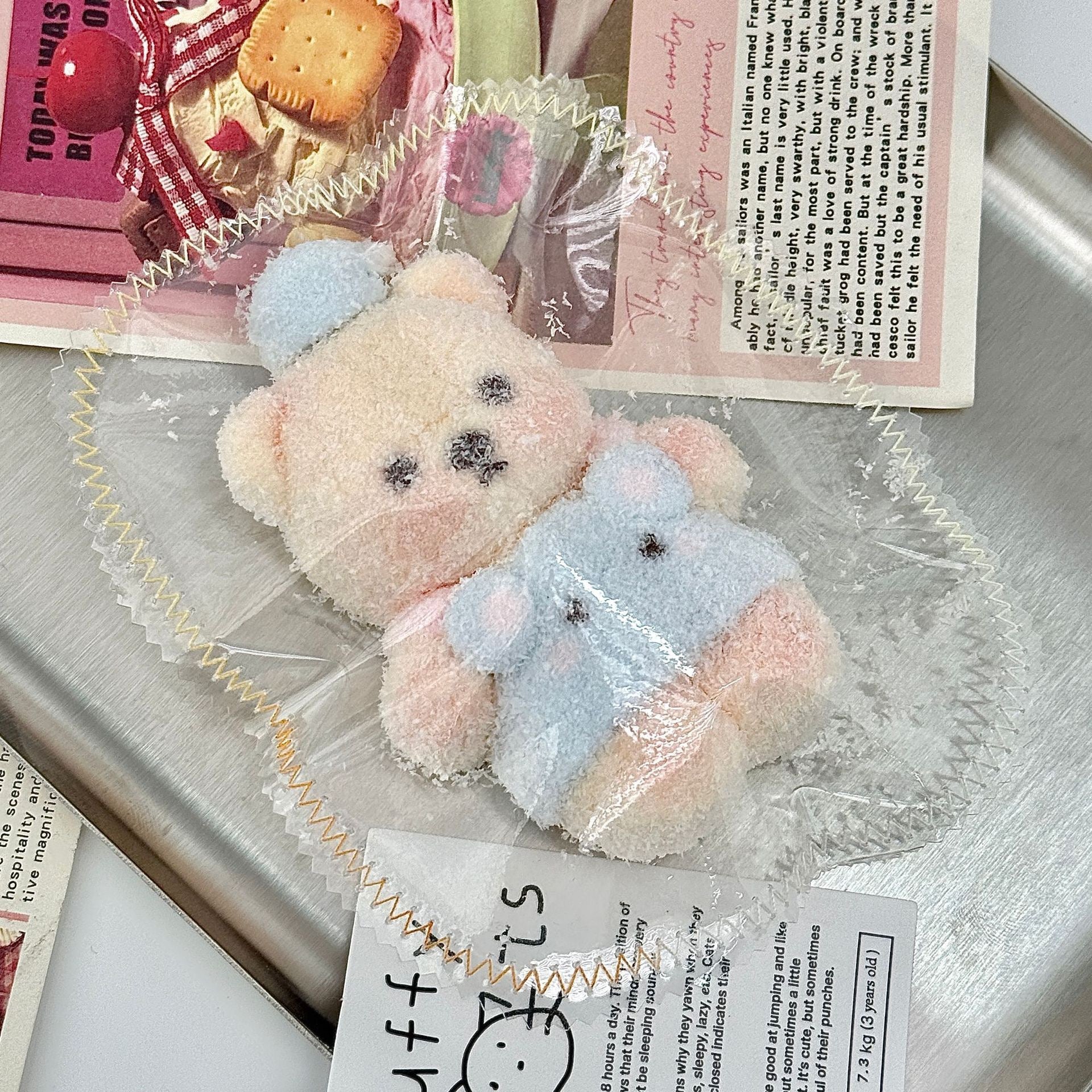 Puffy Bear Taba Squishy Toy - Find Your Love Squishy