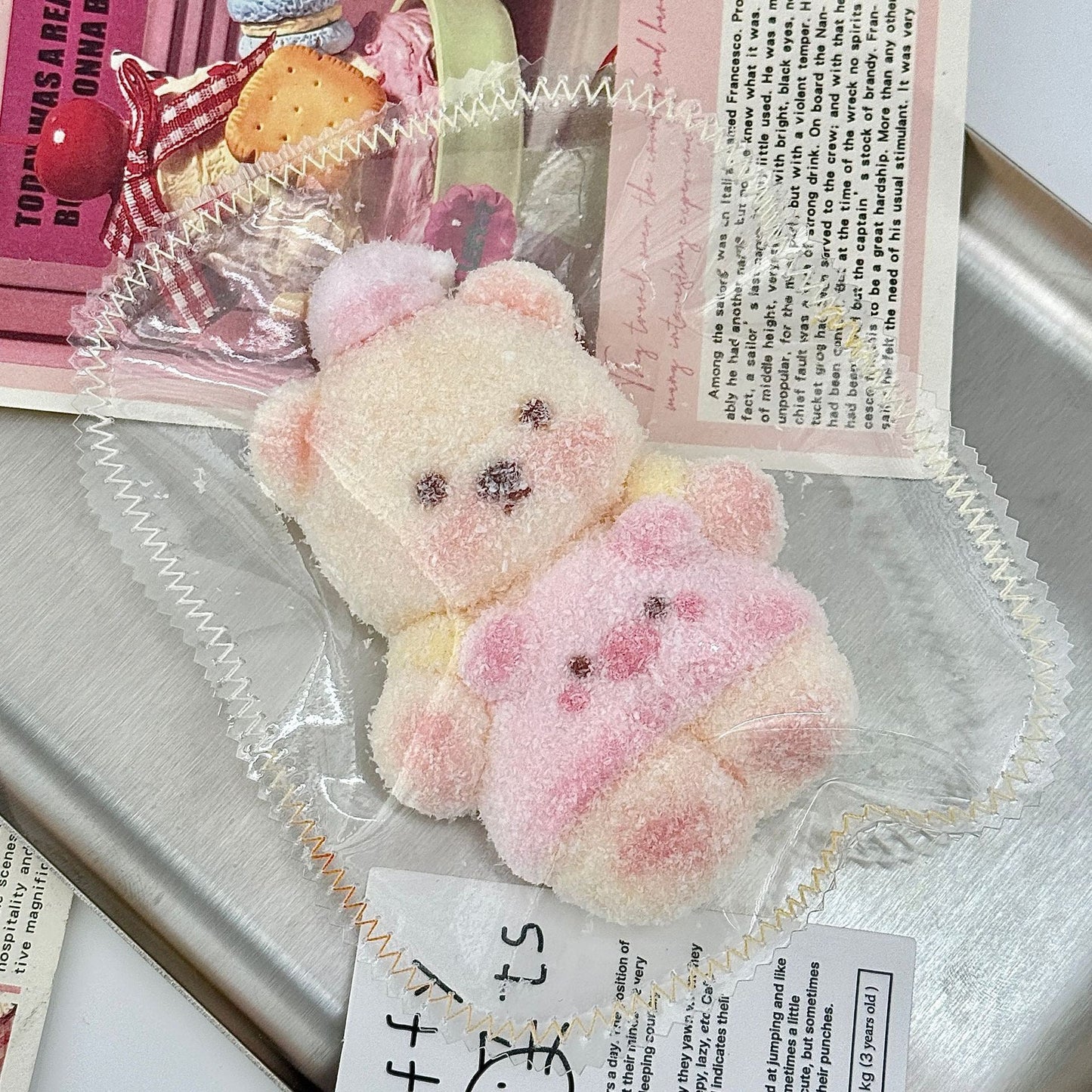 Puffy Bear Taba Squishy Toy - Find Your Love Squishy