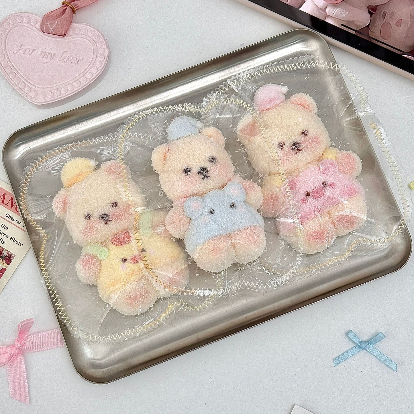 Puffy Bear Taba Squishy Toy - Find Your Love Squishy