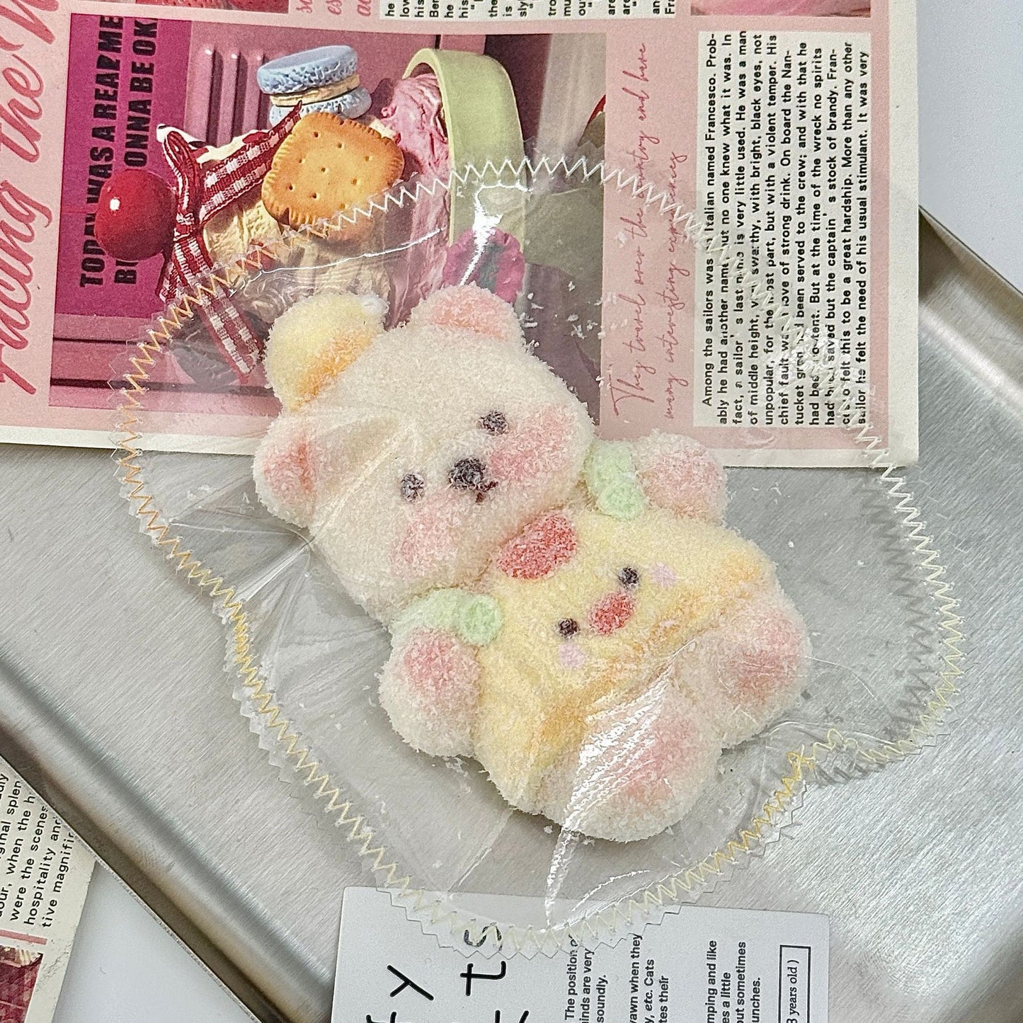 Puffy Bear Taba Squishy Toy - Find Your Love Squishy