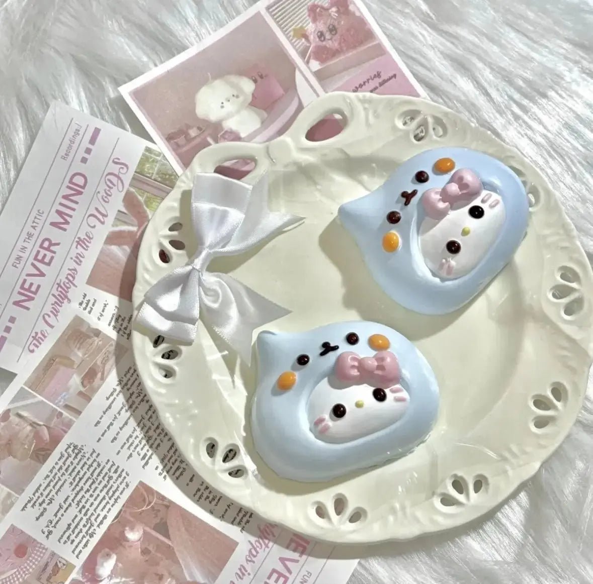 Qoo Hello Kitty Taba Squishy Toy - Find Your Love