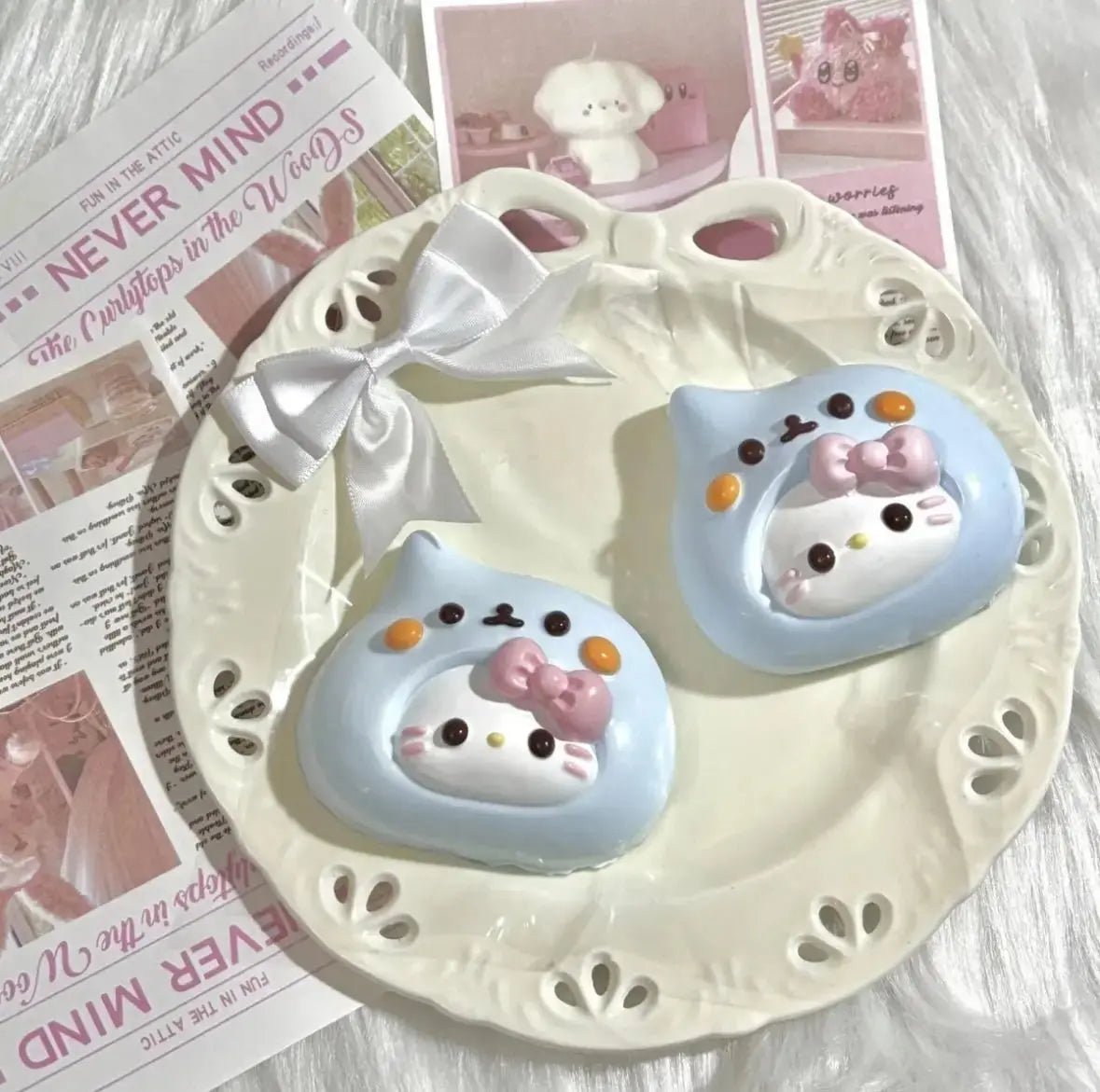 Qoo Hello Kitty Taba Squishy Toy - Find Your Love