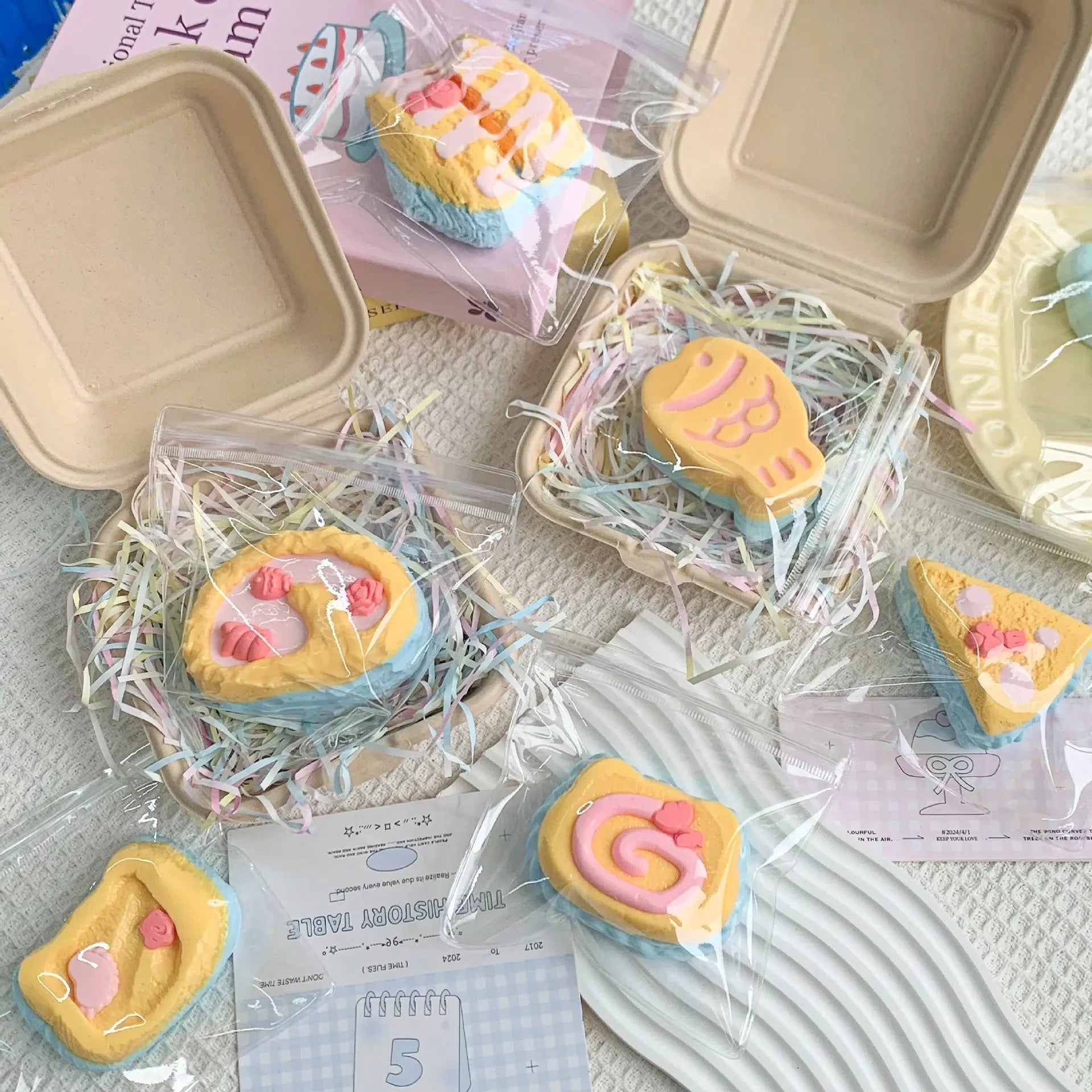 Salt Cheese Dessert Series Taba Squishy Toy - Find Your Love