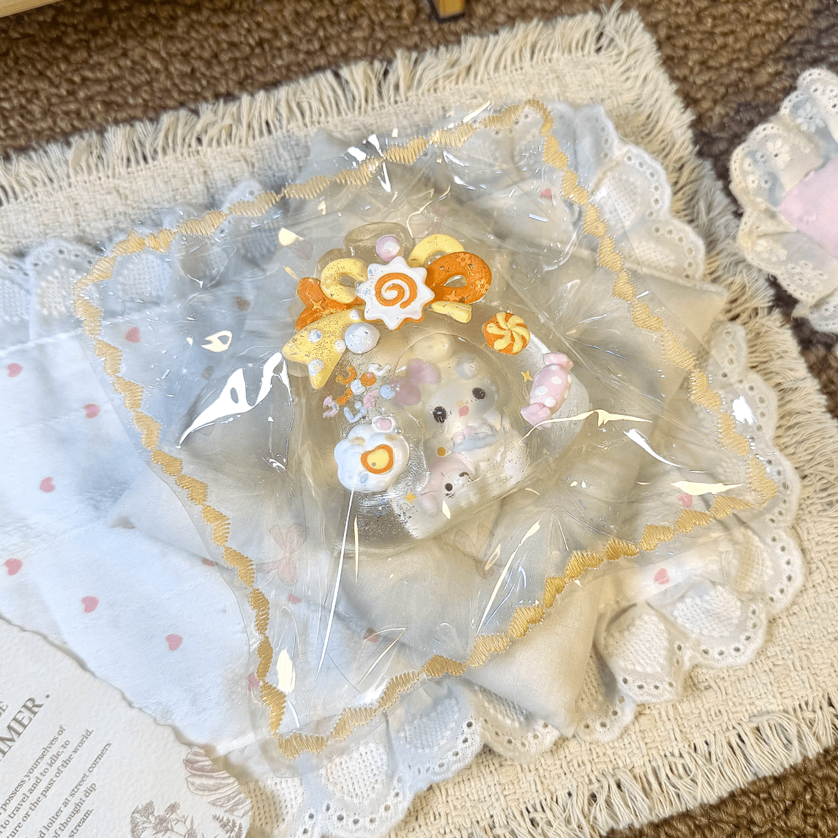 Sanrio Cartoon Candy Bag Taba Squishy Toy - Find Your Love Squishy