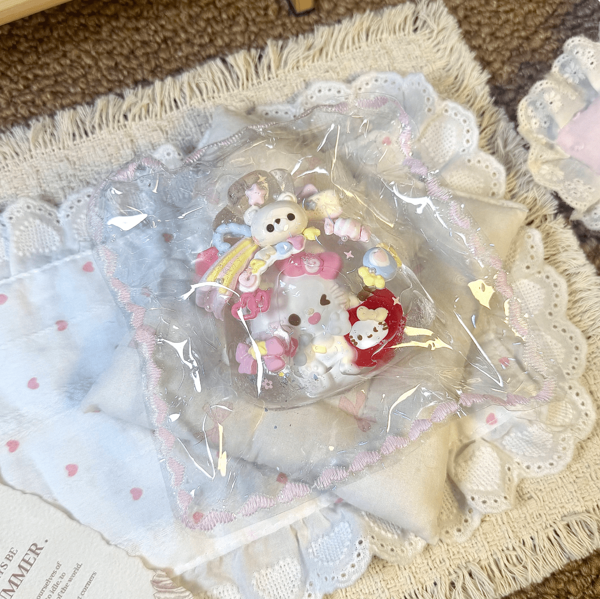 Sanrio Cartoon Candy Bag Taba Squishy Toy - Find Your Love Squishy
