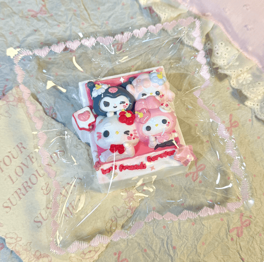 Sanrio Cartoon Cute Taba Squishy Toy - Find Your Love Squishy