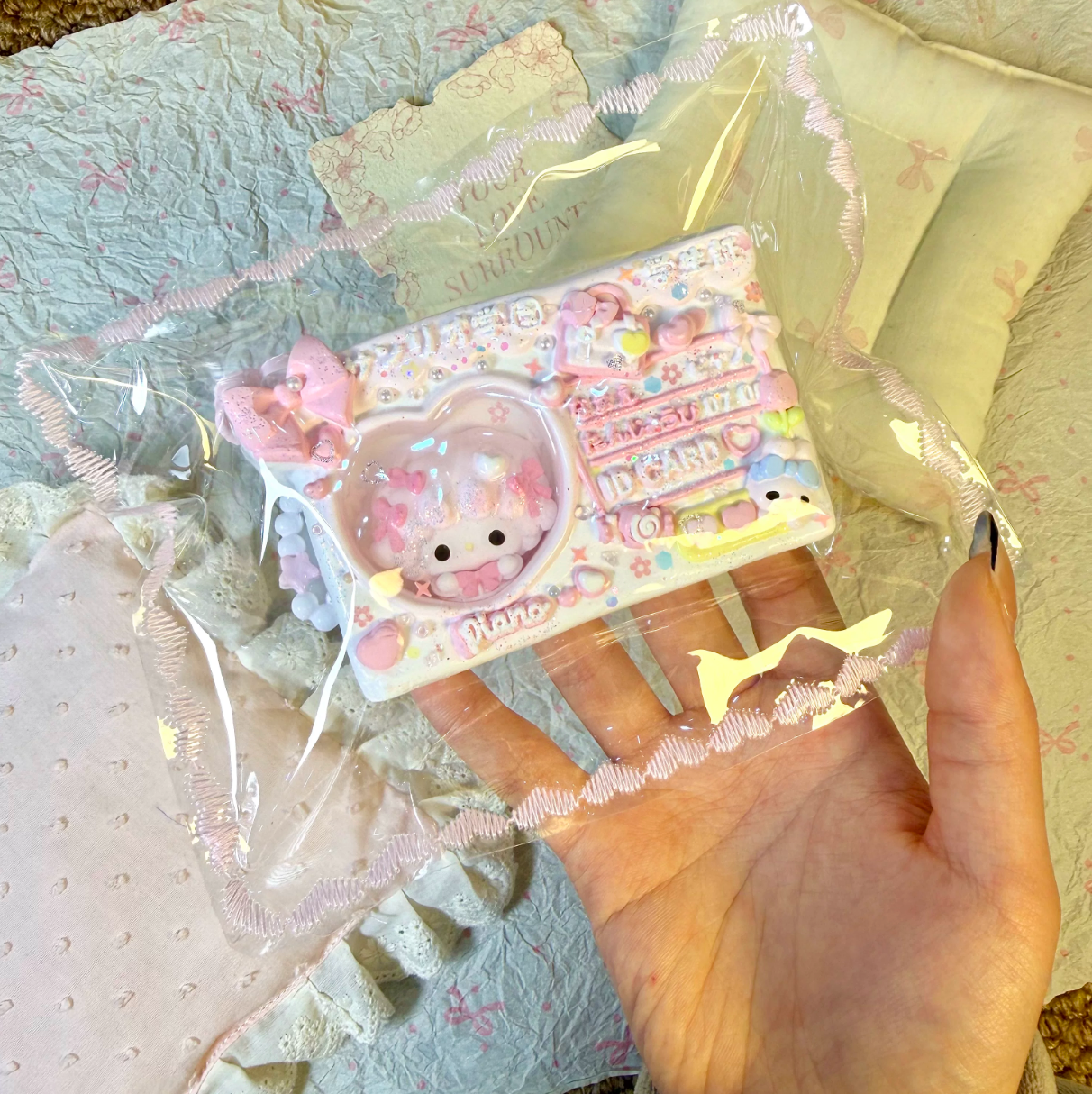 Sanrio Cartoon ID Card Taba Squishy Toy - Find Your Love Squishy